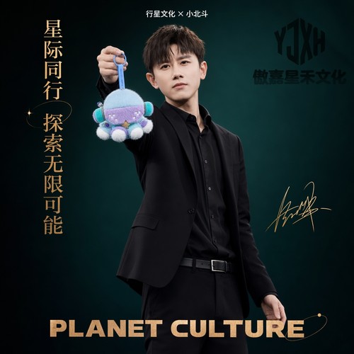 《现货秒发》行星文化·DJ八花毛绒挂件，不支持退货退款
