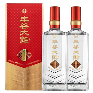 【焕新升级】52度丰谷大曲酒四川浓香型纯粮白酒送礼 500ml*2瓶装