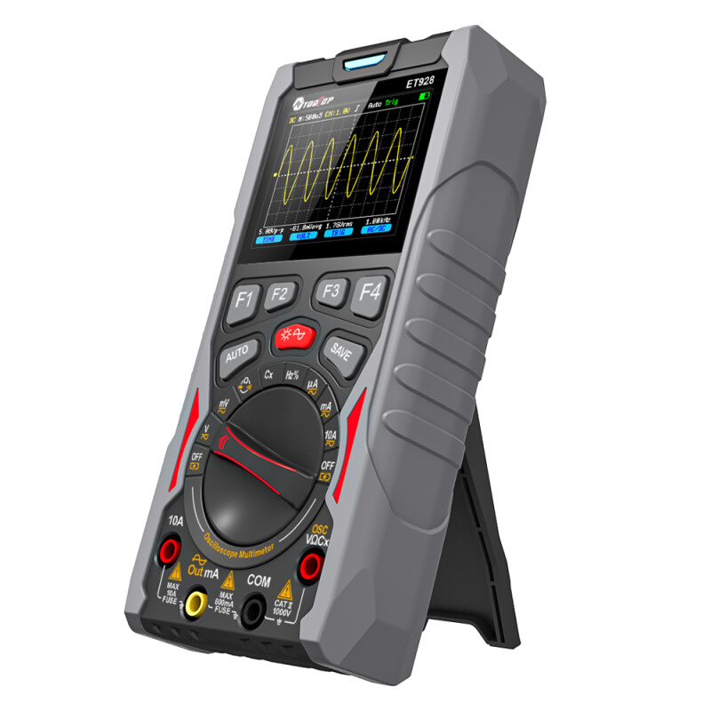 新品ET928汽修仪表多功能三合一彩屏手持数字示波器万用表信号发