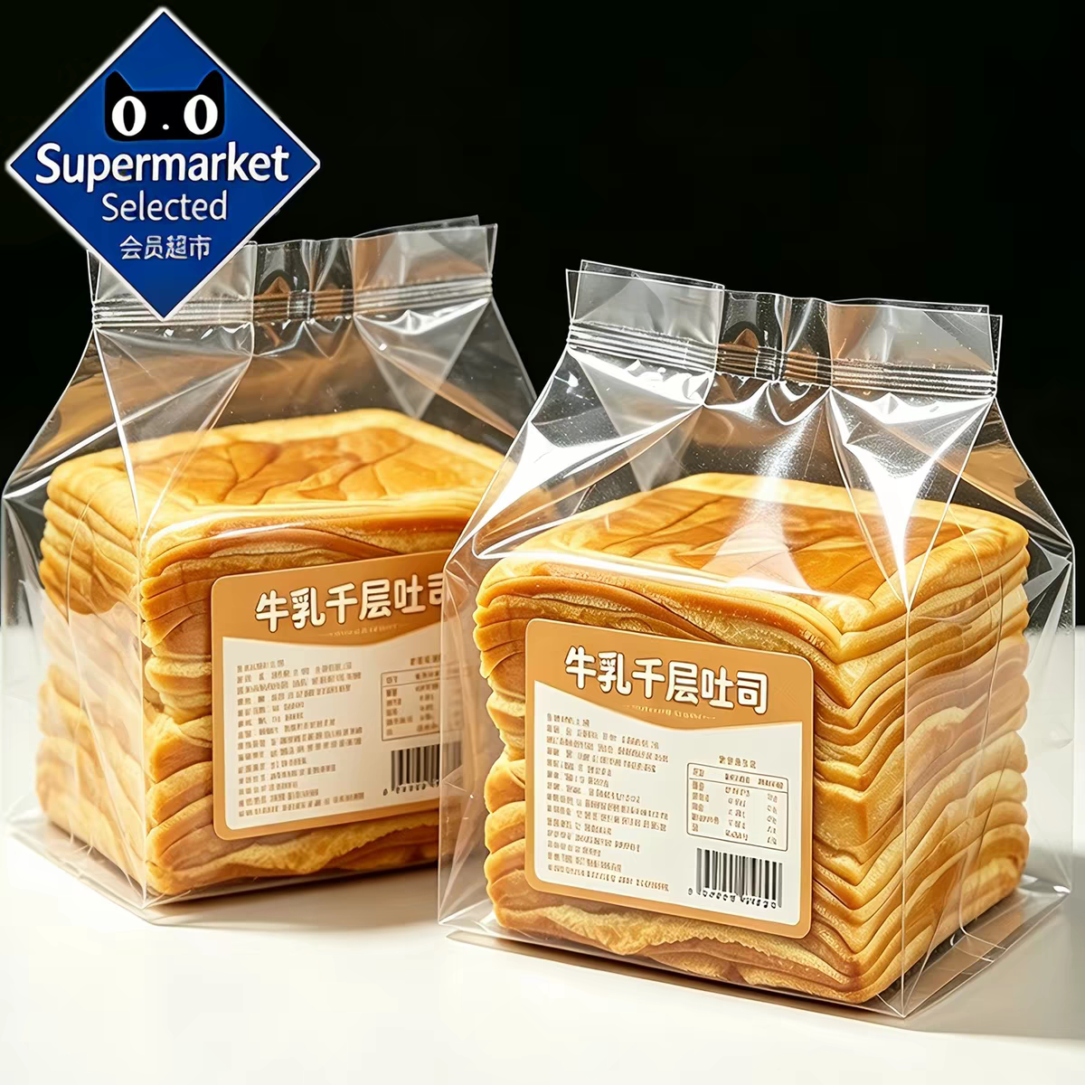 央妈推荐山姆达同款牛乳千层吐司