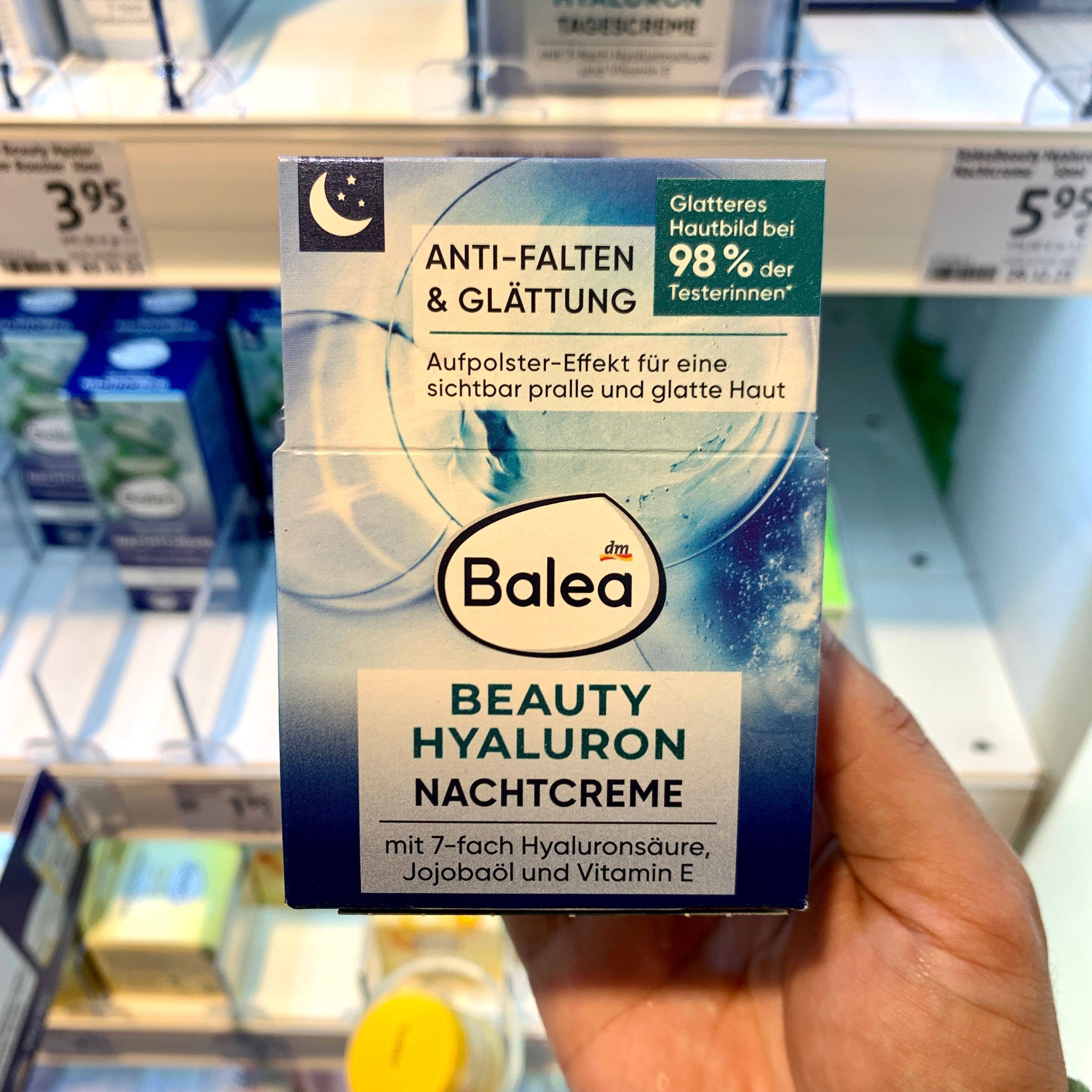 德国芭乐雅balea玻尿酸保湿日霜晚霜 50ml