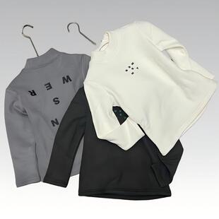 专业搭配童装加绒加厚打底衫3791