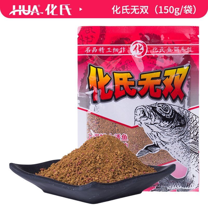 化氏无双饵料野钓配方甜薯鲤黑坑鱼料鱼饵野战水库薯味鲤鱼饵料