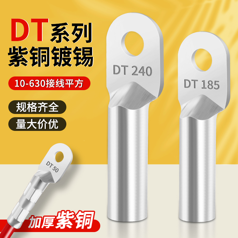 dt纯铜大电流铜鼻子迦臣