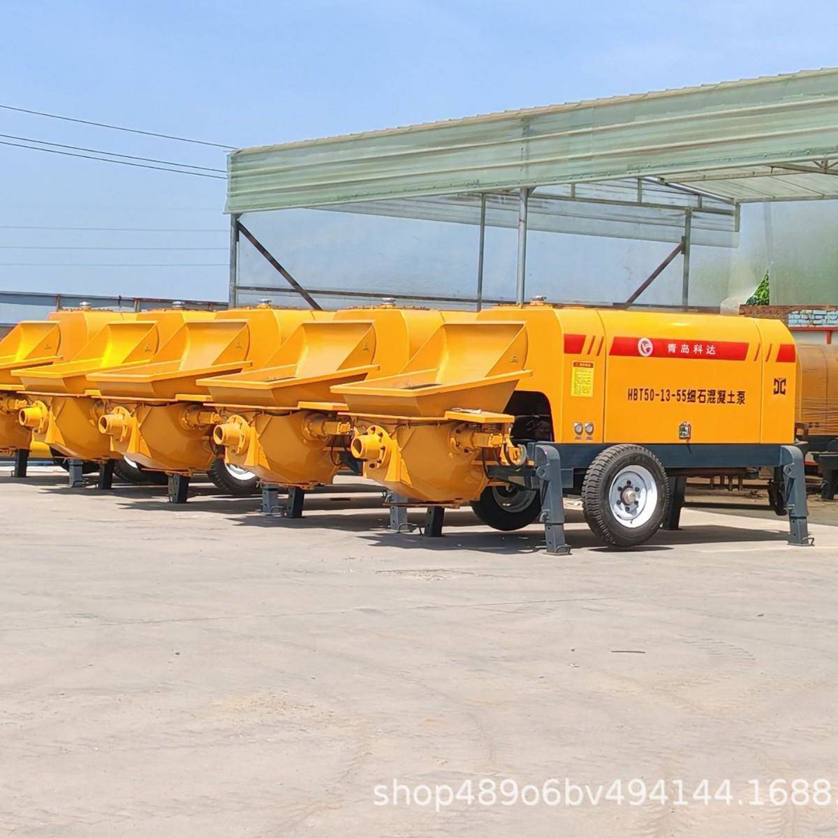 高层建筑混凝土输送泵细石浇筑地泵拖式砼泵厂家