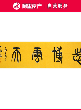 手写字画真迹老书法家原作志博云天书房客厅办公装饰挂画卷轴装裱