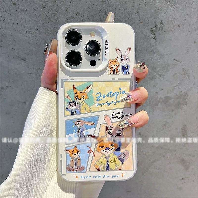 苹果17磨砂手机壳简约可爱情侣