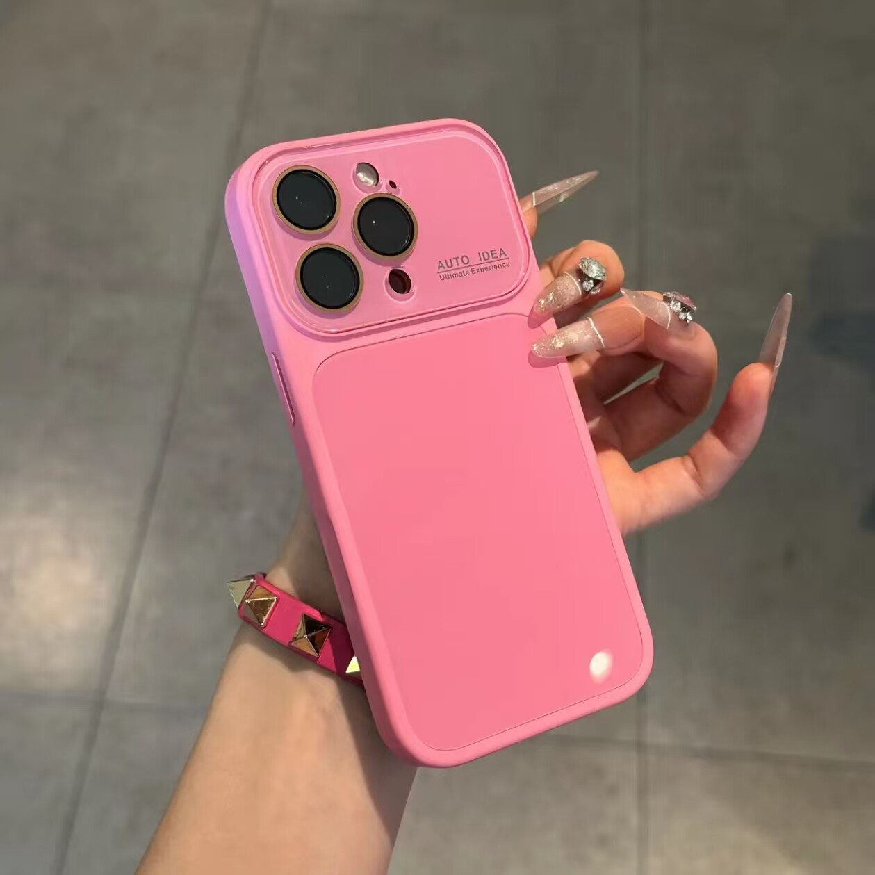 糖果色玻璃壳水晶镜头膜适用苹果17PROMAX手机壳17AIR多巴胺肤感iPhone16PRO高级感蔷薇粉15/14PLUS保护套