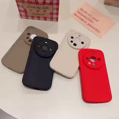 华为mate60mate60液态硅胶简约