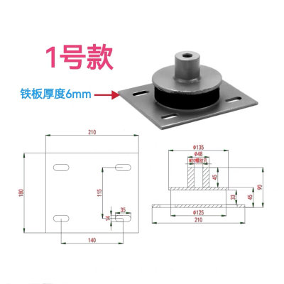 梯主机减震垫橡胶轿厢底发消吊架块防组缓冲器471电引普通用型配