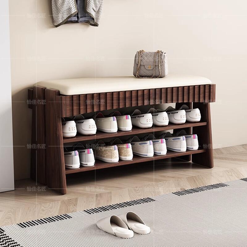 实木换鞋凳入户家用门口可坐
