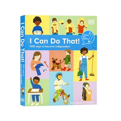 点读版 DK我能行 I Can Do That 1000个让自己变得独立的方法英文原版绘本1000 Ways to Become Independent儿童知识启蒙插画绘本