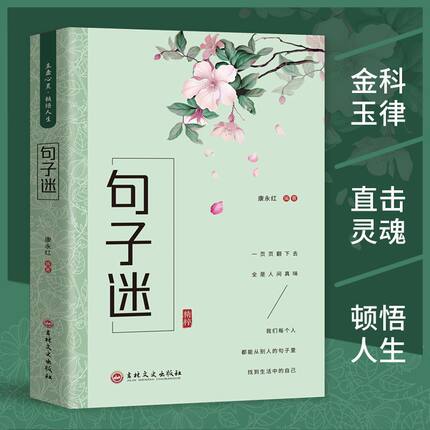 句子迷正版名言佳句青春美文美句励志短句优美作文写作素材书籍