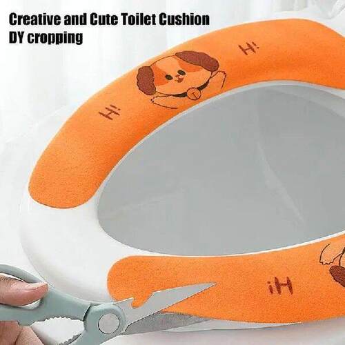 Toilet Seat Cover For Bathroom Thick Reusable Toilet Seat