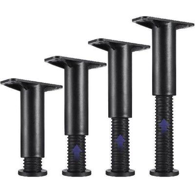 4 Pcs Bed Support Frame Base Bases Adjustable Legs Height