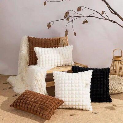 Pillow Cushion Cover Soft Breathable Washable Comfortable
