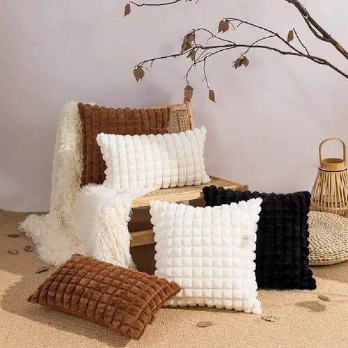 Pillow Cushion Cover Soft Breathable Washable Comfortable