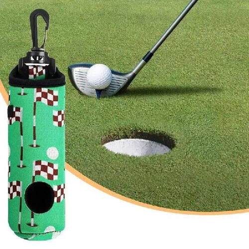Golf Bag Holder Golf Ball Storage Pouch With Belt Clip