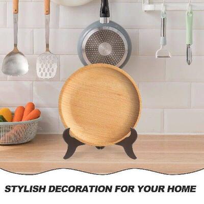 Plate Holder White Shelves Display Stands Monitor