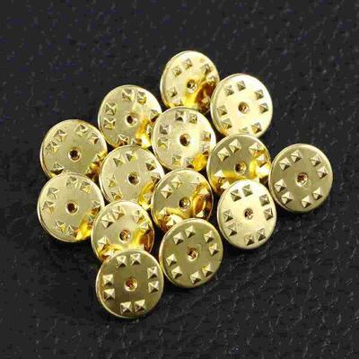 50 Pcs Metal Butterfly Cap Mens Ties Badge Clutch Uniform