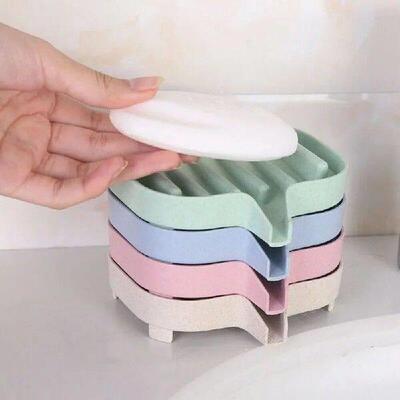 Bathroom Soap Dish Soap Holder Easy Clean Non Slip Storage
