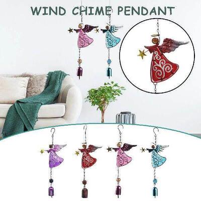 Fairy Angel Wind Chimes Metal Art Crafts Romantic Wind
