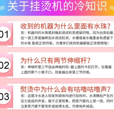 手持挂烫机家用蒸汽熨斗小型迷你烫衣服熨烫机烫斗挂式旅行熨烫机 生活电器 挂烫机/全自动熨烫机 原图主图