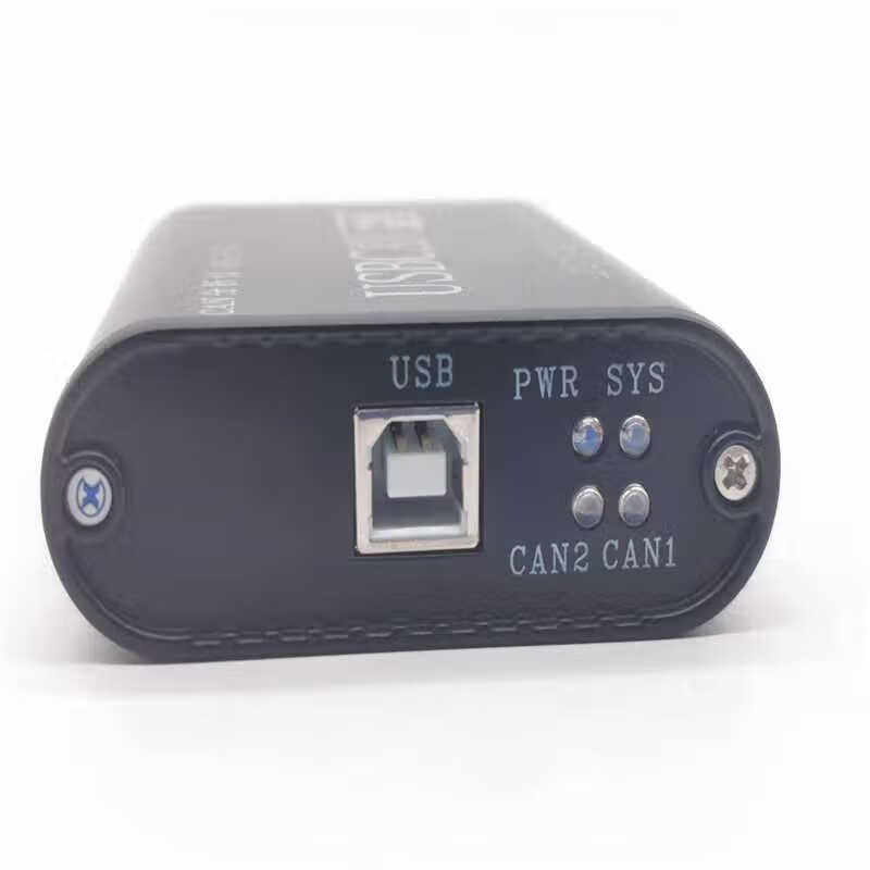 创芯科技双通道全隔离CAN分析仪CANFD分析仪USB转CANFD5黑色