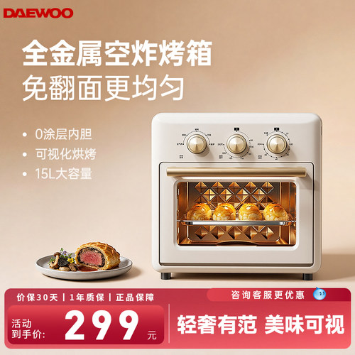 大宇空气炸多功能智能烤箱