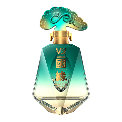 【生肖款】国缘V9乙巳蛇年生肖酒清雅酱香型52度1000ml*1