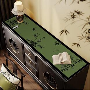 中古风电视柜桌垫免洗防水防油餐边柜垫鞋柜垫玄关垫台面保护垫子