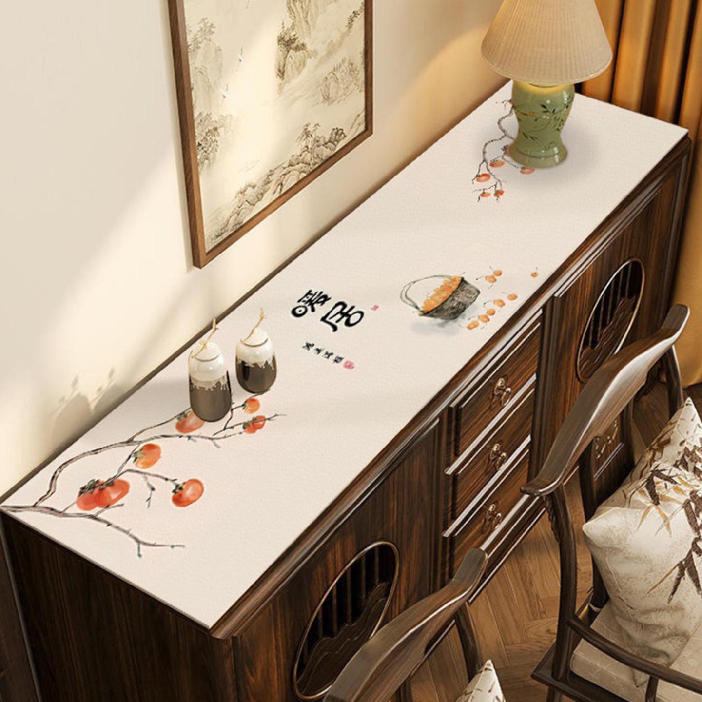 中古新中式电视柜台面保护双面垫