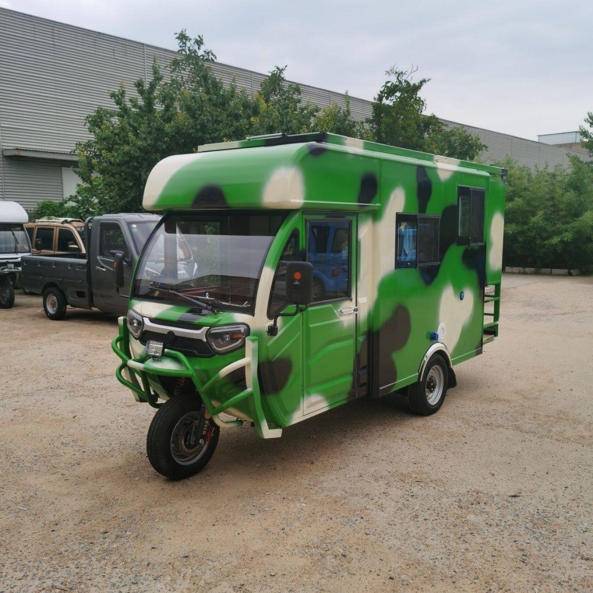 电动三轮房车旅行自驾游