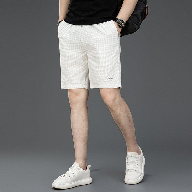 纯棉面料休闲短裤男士五分裤夏季中裤子男款外穿大裤衩宽松5分夏,男装,短裤,淘宝优惠券,粉丝福利购,淘宝优惠卷