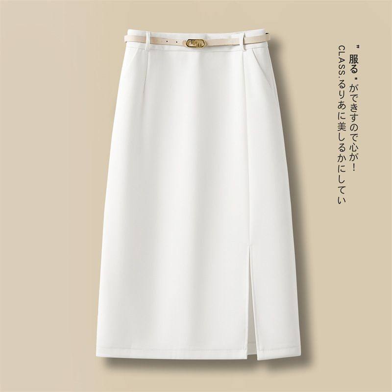 开叉半身裙女春夏2024新款高腰工装裙子a字裙显瘦西装半裙包臀裙,女装/女士精品,大码半身裙,淘宝优惠券,粉丝福利购,淘宝优惠卷