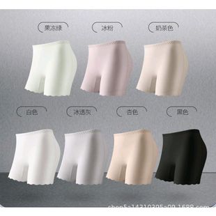 PK裤22蚕丝裆安全裤夏莫代尔中腰防走光纯色舒适平角裤