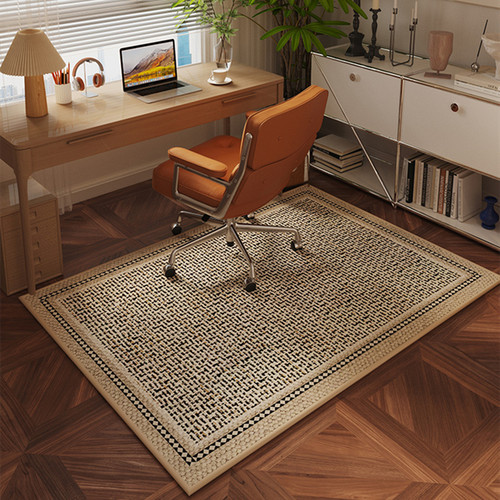 地毯小卧室书房书桌下电脑椅子地垫电竞座椅钢琴隔音木地板保护垫