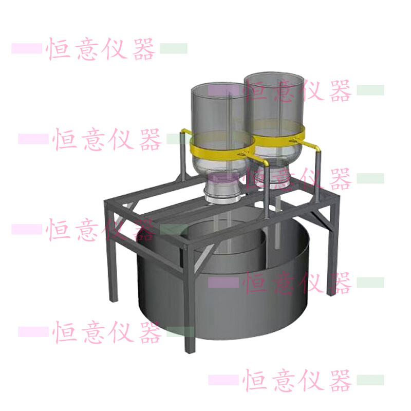 野外双环法渗透系数试验装置粗粒土试...