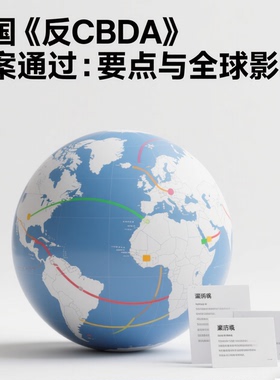 美国《反CBDA》法案通过的要点及其全球影响