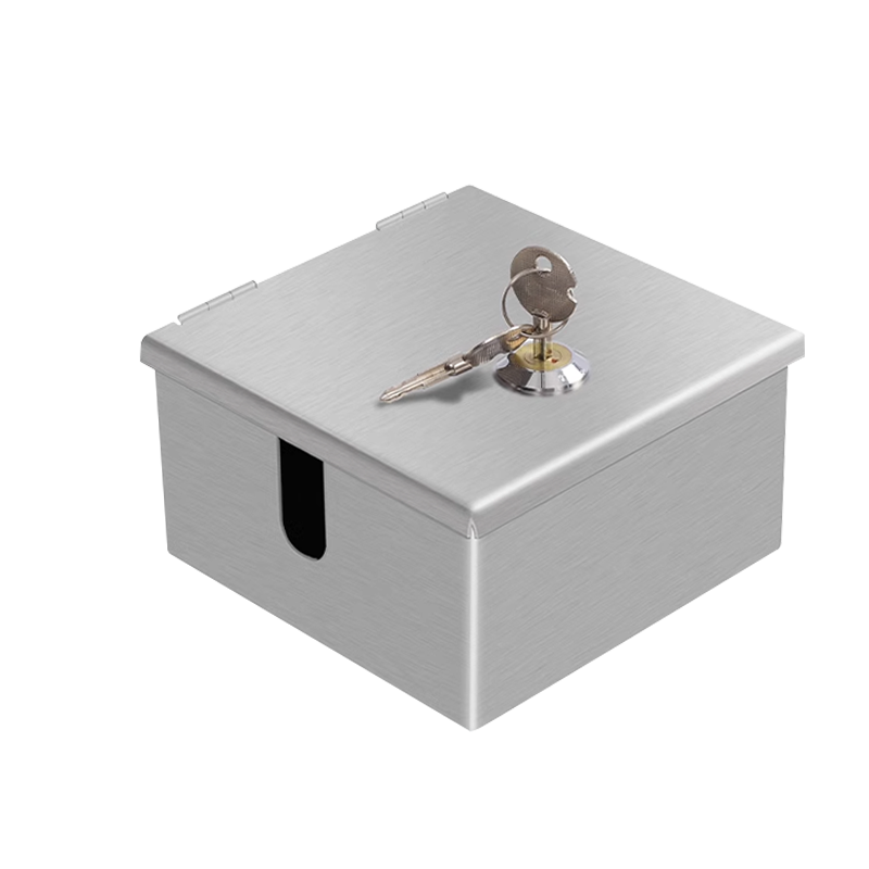 户室外带锁防雨水配电箱盒电瓶车充电开关插座盗304不锈钢性防护,电子/电工,防溅盒,淘宝优惠券,粉丝福利购,淘宝优惠卷