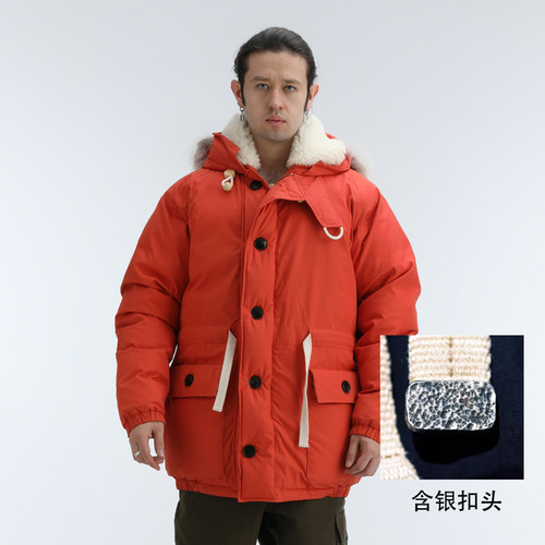 danielkate复古登山羽绒派克大衣