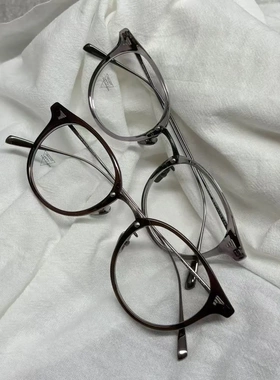 「V6020T」早八人ins时尚日本手造纯钛复古眼镜框可配近视高度数