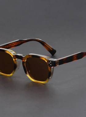 时尚款新款墨镜防晒丙酸插针太阳镜高级感女潮流时尚太阳眼镜男女