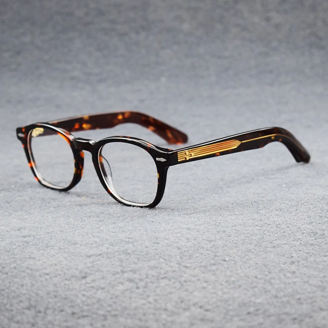 2026新跨境新款速通板材眼镜架复古镜框23051平光现货可配老花