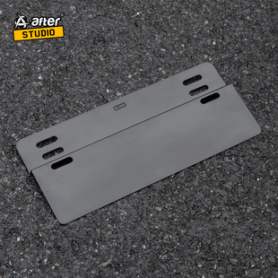 中港澳两地牌支架粤港澳车牌架FT粤车南下汽车车牌照框通讯呼号架