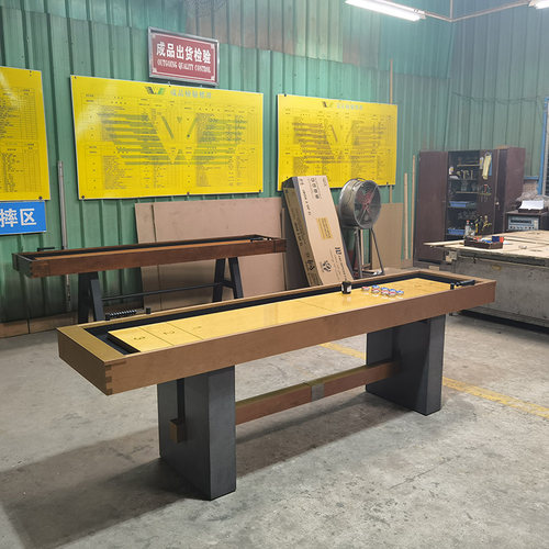 稳乐标准沙壶球桌投分台涂装