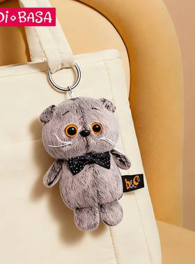 巴迪宝思宝喜可毛绒挂件包包钥匙扣蓝猫毛绒公仔玩偶可爱猫咪挂饰