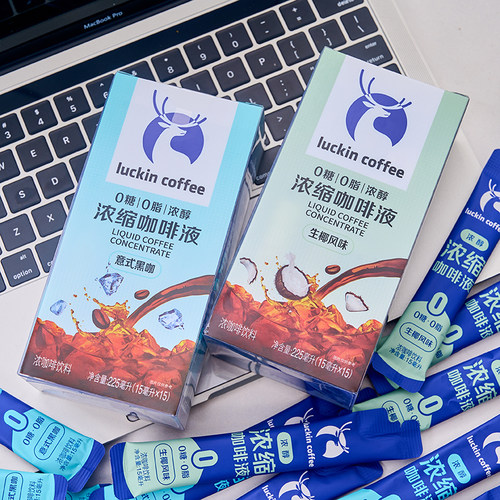瑞幸意式生椰浓缩咖啡液15ml/袋