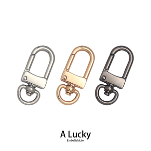 精品加厚书包背包挂扣门型扣玩偶钥匙扣DIY五金配件挂钩自制配件