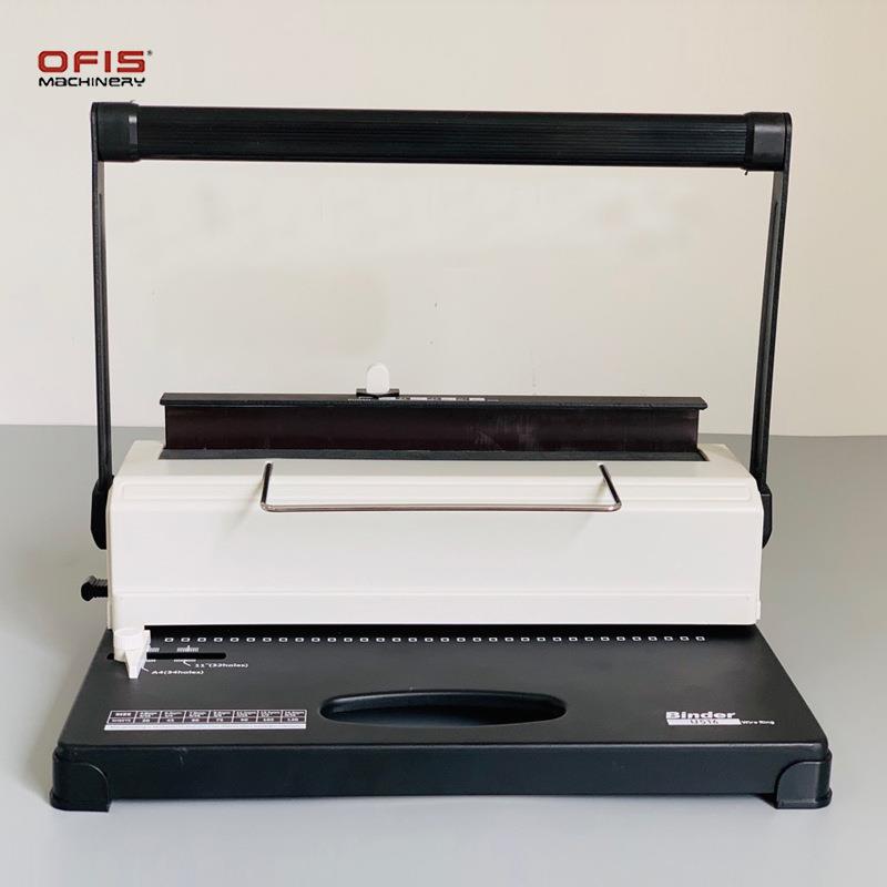 U51台6双U516线圈打打孔铁装订机A4笔记本画册历办公文本圈孔装订